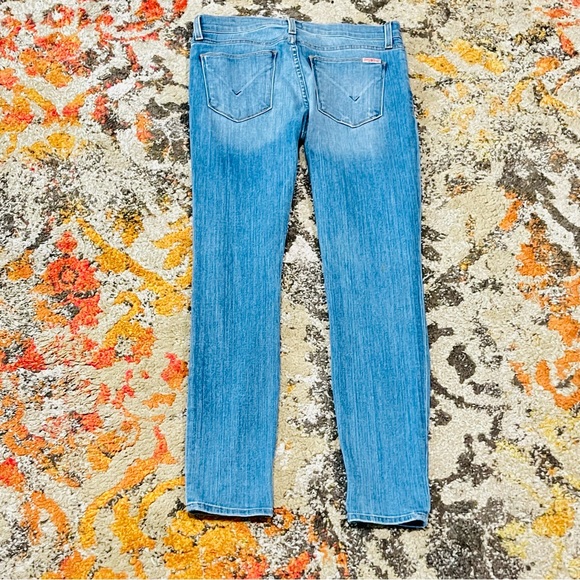 Hudson Women's Blair High Rise Super Skinny Ankle Jeans size 30 - Picture 3 of 6